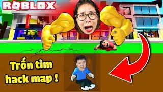 Trốn tìm hack map troll quỷ đầu to phá hủy mọi thứ để bắt người trốn !? bqThanh Trốn Siêu Kỹ Ốc Thua