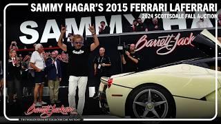 SOLD! Sammy Hagar's 2015 Ferrari LaFerrari - BARRETT-JACKSON 2024 SCOTTSDALE FALL AUCTION