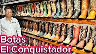 Fabricante de Botas de León Guanajuato en pieles exóticas Botas El conquistador #boots #leather #mx