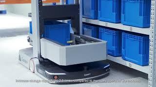 Geek+ RoboShuttle RS5-D shaping the future of micro-fulfillment center