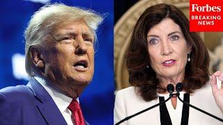 GOP Lawmaker Calls On Gov. Kathy Hochul To Pardon Donald Trump Ahead Of New York Sentencing