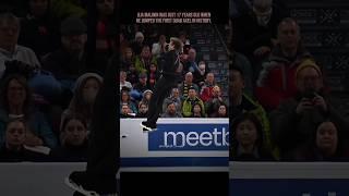 The hardest jump in the history of figure skating #figureskating #quadaxel