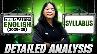 CBSE Class 10 English Syllabus 2025-26 | Complete Overview | By Oshin Ma'am