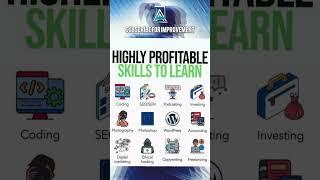 Highly Profitable Skills to learn in 2025 | #factshorts #Alphalessons #learnandearn #earning