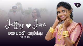 Jeni - Jeffry | Manamagal Vaazhthu | Live Stream | 03.02.2025