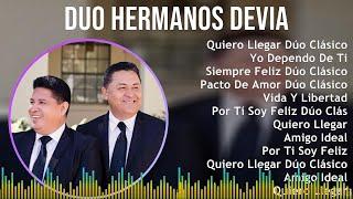 Duo Hermanos Devia 2024 MIX Las Mejores Canciones - Quiero Llegar Dúo Clásico Hermanos Devia, Yo...