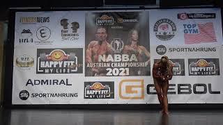 Julia Lackinger – Competitor No 112 -Toned Figure - HappyFit/Gebol NABBA Austrian Championship 2021