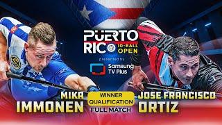 IMMONEN vs ORTIZ - Puerto Rico Men’s Open by Samsung TV Plus