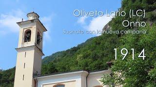 Le campane di Oliveto Lario (LC) - fraz. Onno - Suonate con la nuova campana