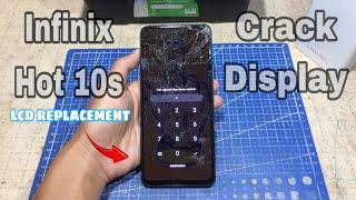 Infinix Hot 10s Crack Display | LCD REPLACEMENT | Javier's DIY