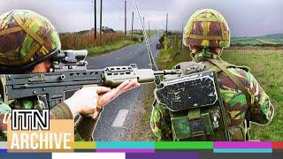 Ulster Defence Regiment Patrols the Irish Border | The Troubles Raw Footage (1989)