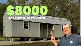 Tips To Save Money On Your Shed To House Purchase!