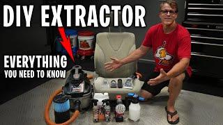 SHOP VAC EXTRACTOR The Entire Process!!