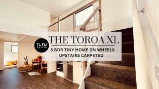 Ruru Tiny Homes: The Toroa XL - Three bedrooms tiny home on wheels