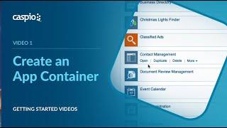 Create an App Container