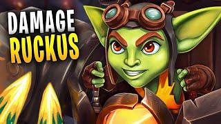 RUCKUS BIG ROCKETS BIG DAMAGE! | Paladins Gameplay & Build