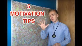 5 Motivation tips on The Knowledge