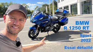 BMW R1250 RT Sport Pack 2022 : Essai détaillé