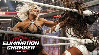 Wwe Elimination Chamber 2025 highlights  Jade Cargill makes a shocking return and ATTACKS Naomi:!