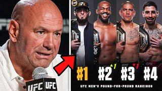 Dana White Reacts To New UFC Rankings