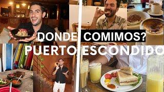  Explorando la Comida de Puerto Escondido  Un recorrido gastronómico️‍️