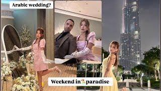 Arabic wedding? / weekend in paradise️ /church  Dubai ️