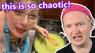 THE MOST CHAOTIC PESTO RECIPE ON YOUTUBE 