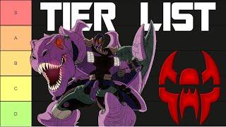 TJ Ranks EVERY Beast Wars/Machines Character