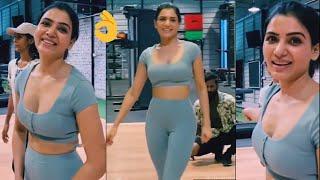 Actress #Samantha Dance Practice | Samantha Ruth Prabhu | Tolly Talkies