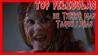 LAS PELÍCULAS DE TERROR(HORROR) MÁS TAQUILLERAS DE LA HISTORIA | Lil3X Critic!