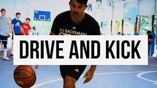 Drive and Kick Basketball Drill | HoopStudy Basketball