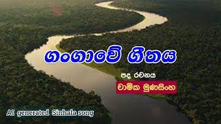 ගංගාවේ ගීතය | Lyrics by Chamika Munasinghe | AI Generated Original Sinhala Song