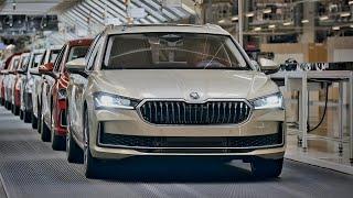 New SKODA SUPERB 2024 - PRODUCTION in Bratislava