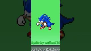 SONIC THE HEDGEHOG POKEMON FUSIONS