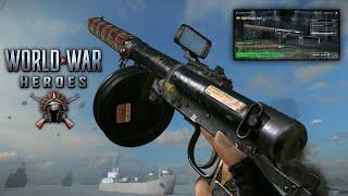 World War Heroes Carl Gustaf M45 - New Best Assault Rifle  Gameplay , Upgrade & Review