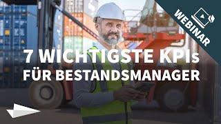 Die 7 wichtigsten KPIs für Bestandsmanager - EazyStock Webinar