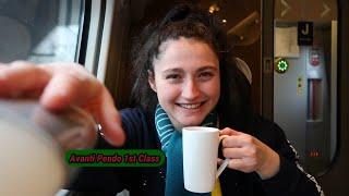 Manchester to London in FIRST CLASS on Avanti West Coast Pendolino