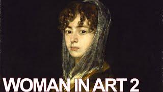 Woman portrait in Art ◖2◗ + (List of all the portraits details)