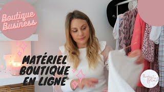 Boutique en ligne vêtements ️ les Coulisses  Liste du matériel et des fournitures nécessaires ️