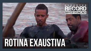 Trabalho exaustivo, salário ínfimo: a rotina degradante de um pescador de sururu em Alagoas