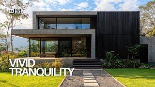 Sustainable Living Made Stylish: Single Story Modern House Design & Interior Painting