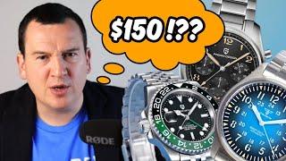 ALIEXPRESS Luxury On A BUDGET - How I Bought a Watch Collection For $150 NH35, GMT, Sapphire, Chrono