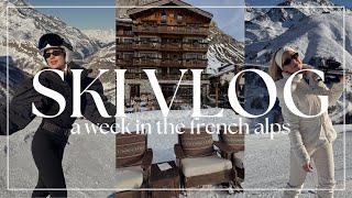 SKI VLOG | A WEEK SKIING IN THE FRENCH ALPS | SKI OUTFITS