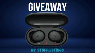 Sony WF-XB700 TWS Giveaway || By Stufflistings || Sony Wireless Earbuds Giveaway || IAM A GAMER