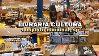 TOUR pela maior LIVRARIA de São Paulo: Livraria Cultura do CONJUNTO NACIONAL na Avenida Paulista.