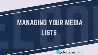 Media Lists