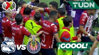 ¡DE INFARTO! ¡GOL DE CISNEROS AL 90'! | Puebla 1-1 Chivas | Liga Mx AP2022-Repechaje | TUDN