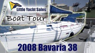 SOLD!!! 2008 Bavaria 38 Sailboat [BOAT TOUR] - Little Yacht Sales