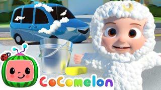 Car Wash Song! | Sing Along | Moving With CoComelon | Fun Nursery Rhymes and Songs for Kids