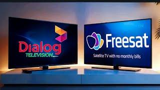 "FreeSat vs Dialog TV | Best Satellite TV Service in Sri Lanka | Full Comparison 2024"